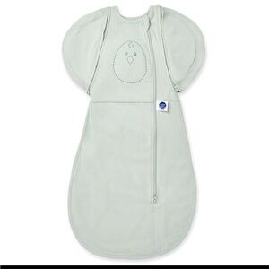 Nested Bean Swaddle Sack Soft Green